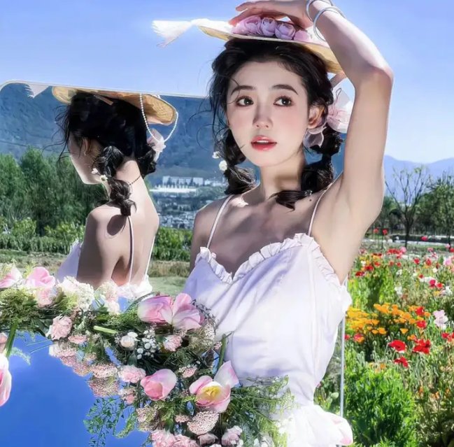 续韩国泪的小花